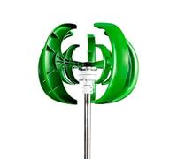 1000W 12V/24V 5 lames générateur d'éolienne lanterne Kit de moteur à axe Vertical for la maison hybrides utilisation de lampadaire électromagnétique(Wind turbine only,12V)