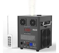 1000W Noirs Machine à Étincelles à Froid, Machines à Effets Spéciaux avec d-mx512 Télécommande Sans fil Machines Pyrotechniques pour Mariage Bar Scène Fête Halloween Noël Mariages