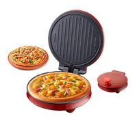 1000w Pizza Pizza Maker - Machine De Pizza Comptoir, Contrôle du Thermostat, Ouverture De 180 °, Casserole Antiadhésive pour Pizzas, Crêpes, Quesadillas (12 Pouces)