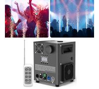 1000W Professionnel Machines Pyrotechniques, 2.5m-5.5m Haute d-mx512 & Télécommande sans fil Machine à Étincelles Froides Zéro Pollution pour Concert Mariage Fête de la Scène