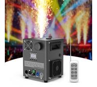 1000W Professionnel Machines Pyrotechniques, d-mx512 & Télécommande sans fil Machine à Étincelles Froides Zéro Pollution pour Mariage Fête Scène Noël Halloween