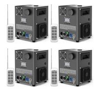 1000W Pyrotechniques Machines, 4 DMX Cold Spark Machine avec Chauffage par Résistance pour fêtes, Noël, DJ, mariages, événements sportifs