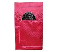 1000W Sauna Pliable(sans la chaise) Sauna à Vapeur Portable Pliable Maison Isolante à Quatre Couches éPaissir Kit De Tente De Sauna Spa pour Une Personne Cabine De Pliage (noir)