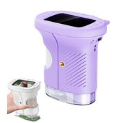 1000X Handhelds Microscope,Portable Pocket Mini Microscope with 4K 2.4" Screen,USB Rechargeable,Digital Magnifying Glass Scope Science Kits for Home School Lab (Purple)