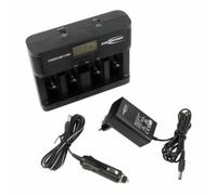 [1001-0018] ANSMANN Chargeur de piles Powerline 5 Pro secteur et voiture