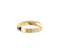 1001 Bijoux Alliance 1/2 jonc 4mm acier doré + écrin (offert) - tour de doigt 62