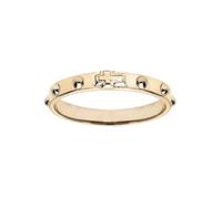 1001 Bijoux Bague plaqué or dizainier + écrin (offert) - tour de doigt 56