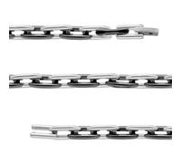 1001 Bijoux Bracelet acier et PVD noir 20.5cm + écrin (offert)
