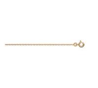 1001 Bijoux Chaîne forcat 1.5mm 40cm vermeil + écrin (offert)