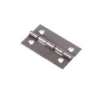 Generique Charnière rectangulaire BRICOZOR Inox 60 x 35 mm Épaisseur 1 mm