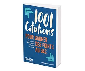 1001 citations pour gagner des points au bac