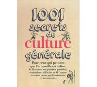 1001 secrets de culture generale
