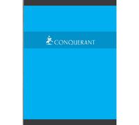 [100101991] Conquérant Cahier broché 24 x 32 cm 192 pages 70g coloris aléatoires