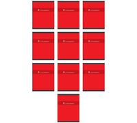 Conquerant Petit cahier piqué 17 x 22 cm Seyès grands carreaux 96 pages 70 g