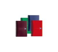 [100102865] Oxford Répertoire spirale 14,8x21cm 180p ligné 7mm Couverture sou...