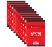 [100103753-10] Oxford Lot de 10 Feuillets mobiles A4 cm 100 pages 80g grands ...