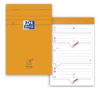 [100106293-3] Oxford Lot de 3 blocs message agrafé 110 x 170 mm 80 feuilles 8...