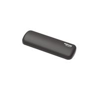 Fellowes Repose-poignet Breyta - Coussin antibactérien en silicone doux 18 x 6 cm Gris
