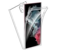 1001Coques - Coque 360° intégrale compatible avec Samsung Galaxy S24 Ultra - Protection avant et arrière - Plastique incassable