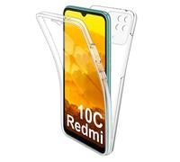 1001Coques - Coque 360° intégrale compatible avec Xiaomi Redmi 10C - Protection avant et arrière - Plastique incassable