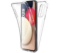 1001coques Coque 360° intégrale - Compatible pour Samsung Galaxy A02S - Couleur Transparente