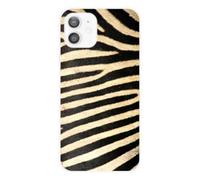 1001coques Coque Compatible avec Apple iPhone 12 - Housse Fine en Silicone Transparente - Design Zebre