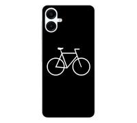 1001coques Coque Compatible avec Samsung Galaxy A06 - Housse Fine en Silicone Transparente - Design Bike Hipster