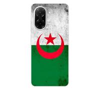 1001coques Coque Compatible avec Xiaomi Redmi A5 - Housse Fine en Silicone Transparente - Design Drapeau Algerie