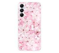 1001coques Coque Compatible pour Samsung Galaxy A05S - Housse Fine en Silicone Transparente - Design Sakura