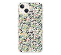 1001coques Coque de Téléphone Compatible pour Apple iPhone 13, Design Liberty Wiltshire Vert, Imprimée en France, Étui Souple en Silicone, Housse de Protection.