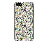 1001coques Coque de Téléphone Compatible pour Apple iPhone 7, Design Liberty Wiltshire Vert, Imprimée en France, Étui Souple en Silicone, Housse de Protection.