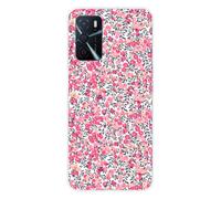 Coque en silicone imprimée compatible Oppo A16 Liberty Wiltshire Rose