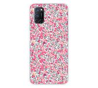 1001coques Coque de Téléphone Compatible pour Oppo A52, Oppo A72, Design Liberty Wiltshire Rose, Imprimée en France, Étui Souple en Silicone, Housse de Protection.