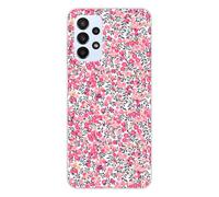 1001coques Coque de Téléphone Compatible pour Samsung Galaxy A23 4G, Samsung Galaxy A23 5G, Design Liberty Wiltshire Rose, Imprimée en France, Étui Souple en Silicone, Housse de Protection.