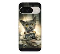 1001coques - Coque Silicone Compatible avec Google Pixel 9 Pixel 9 Pro - Motif SB Chat cancre - Design Original imprimé en France