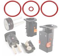 1001JOINTS KIT 4 JOINTS ENTRETIEN PERCOLATEUR GROUPE D'INFUSION UNITÉ DE BRASSAGE MACHINE A CAFÉ REMPLACEMENT COMPATIBLE AVEC TCHIBO ESPERTO GRUNDIG KVA 4830 BEKO CEG 5301 SEVERIN KV 8090 SMEG ETC…