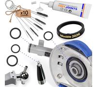 1001JOINTS KIT 5 Joints D'ÉTANCHÉITÉ pour PERFECTDRAFT HD3720 HD3620 HD3610 HD3600 Compatible avec Le Bec VERSEUR ET Le Robinet DE TIREUSE A BIÈRE + KIT Nettoyage 5 Mini Brosse + Graisse Alimentaire