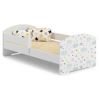 1001jouets Milleetunjouets Lit Enfant 140x70 à Toiles avec Matelas