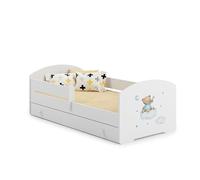 1001jouets Milleetunjouets Lit Enfant + gigogne 140x70 Ours avec Matelas