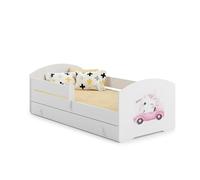 1001jouets Milleetunjouets Lit Enfant + gigogne 160x80 Chat avec Matelas