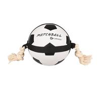 1001kdo Ballon de Football matchball pour Chien 20 cm avec Corde