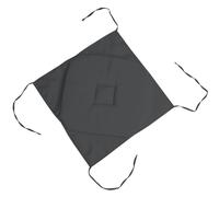 1001kdo Coussin Galette de Chaise 4 Rabats Anthracite 40x40cm