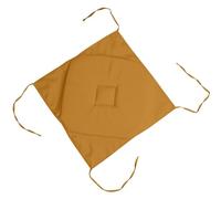 1001kdo Coussin Galette de Chaise 4 Rabats Curry 40x40cm