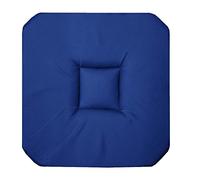 1001kdo Galette de Chaise 4 Rabats 36 x 36 cm Panama Indigo