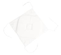 1001kdo Galette de Chaise 4 Rabats 40 x 40 cm Nelsen Blanc