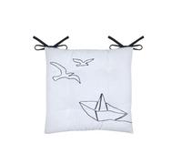 1001kdo Galette de Chaise Marine 38x38 cm Bord de mer