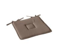 1001kdo Galette de Chaise Plate 40 x 40 cm Panama Taupe