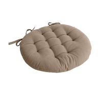 1001kdo Galette de Chaise Ronde 38 cm Panama Beige