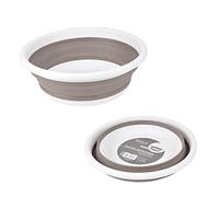 1001KDO POUR LA MAISON Bassine Cuvette Retractable Taupe