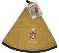 1001KDO POUR LA MAISON Essuie Mains torchon Rond 60 cm Kenavo Jaune Bretagne
